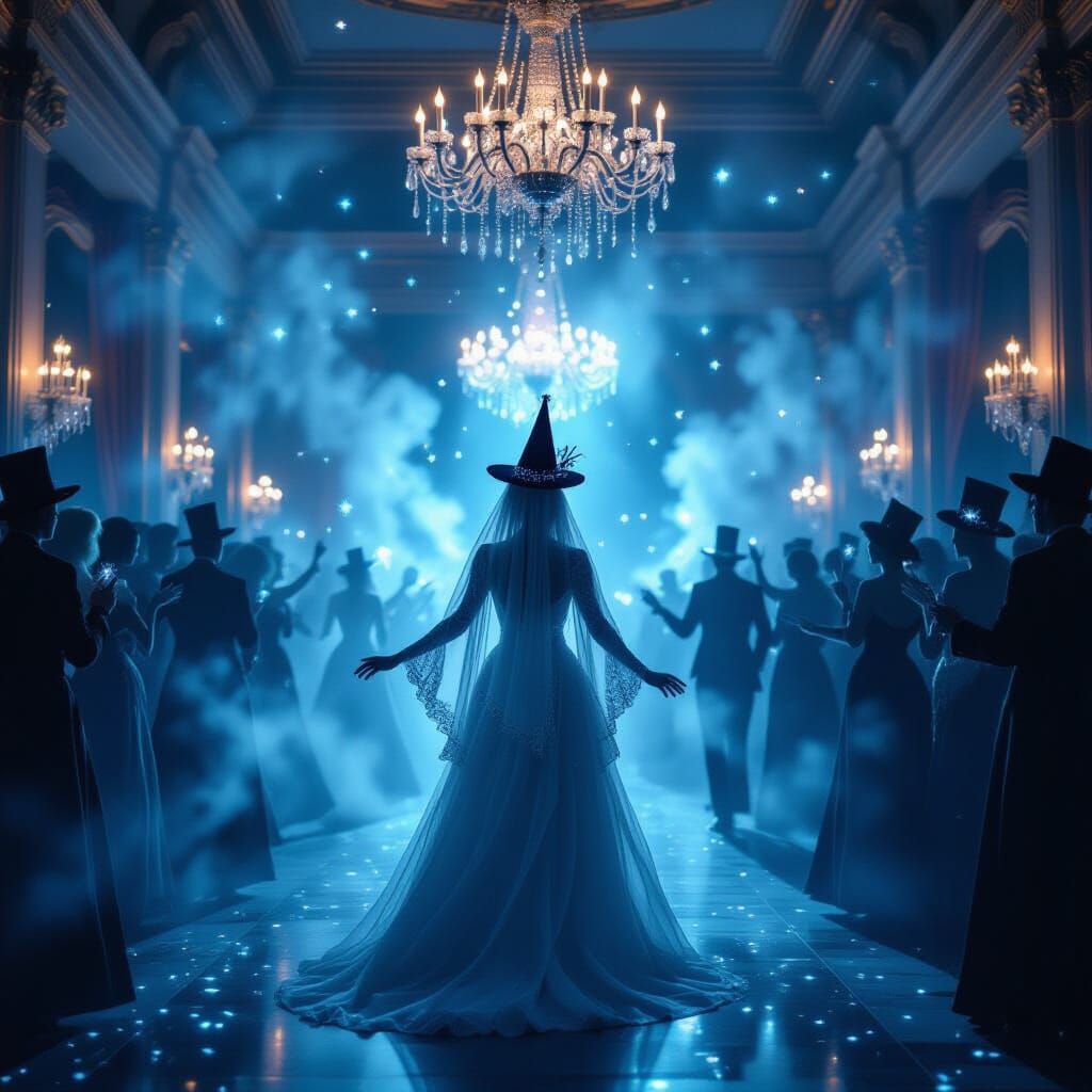 Ethereal Spirits Celebrate New Year's Eve in Haunted Ballroo...