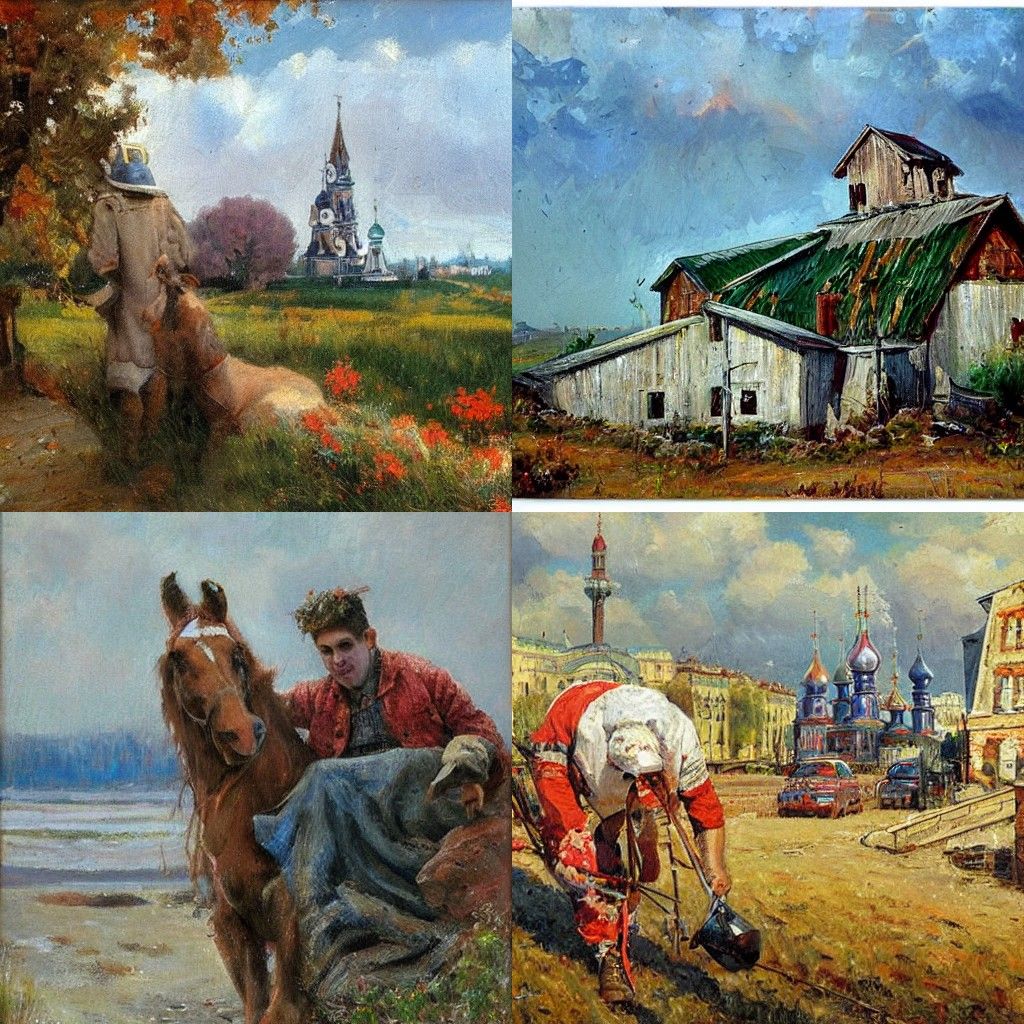 Abstract Expressionist Composition with Vibrant Colors