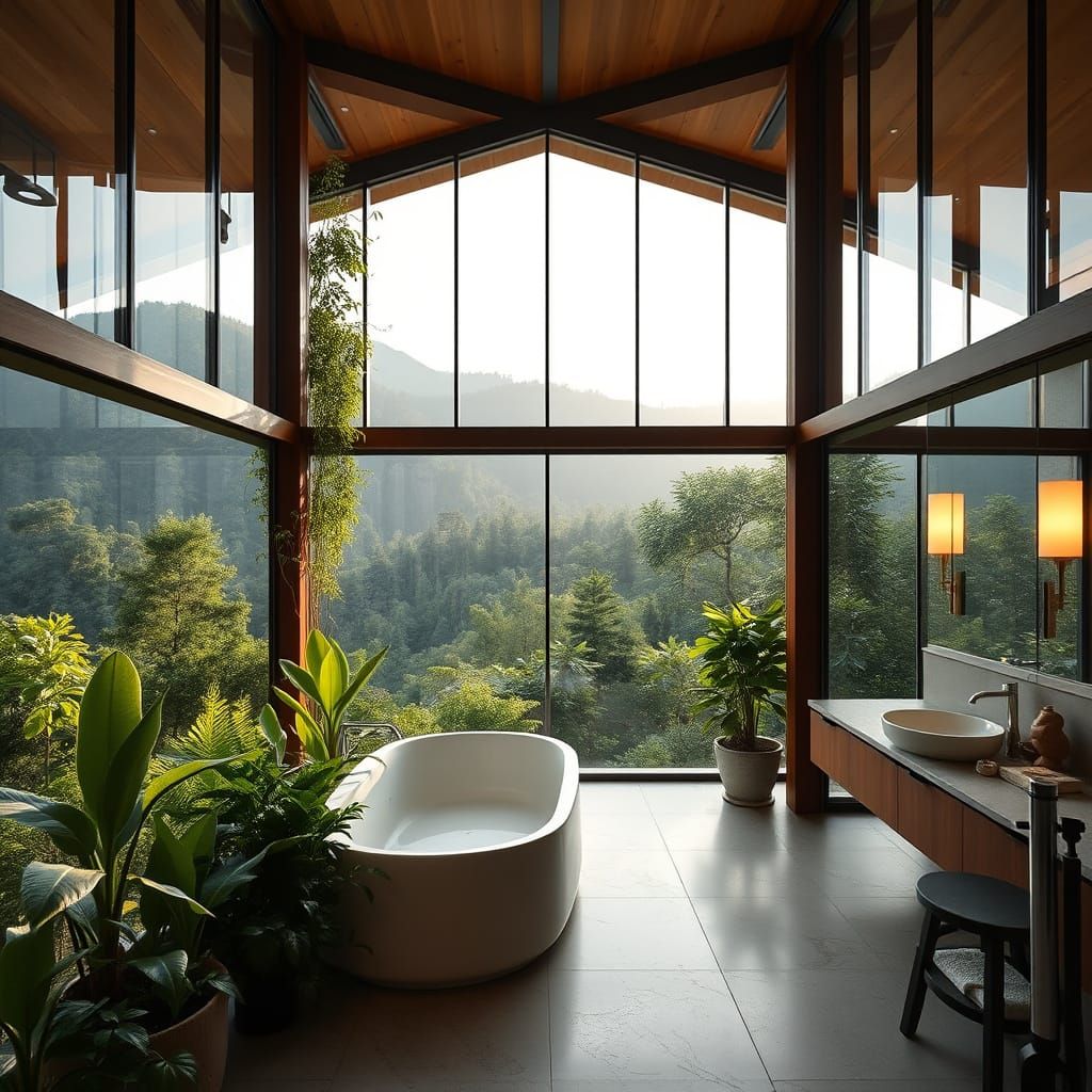 Modern Mountain Retreat Inspired by Organic Architecture