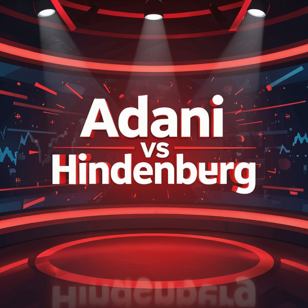 News Studio Background With Marathi Text