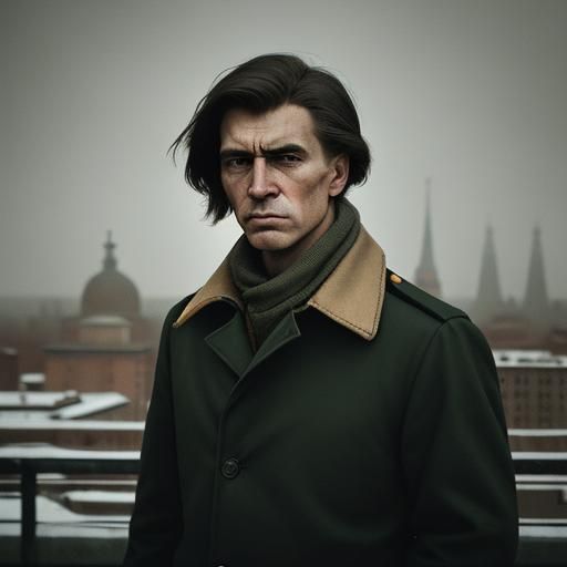 Fear in Soviet Cityscape: Cold War Era Portrait