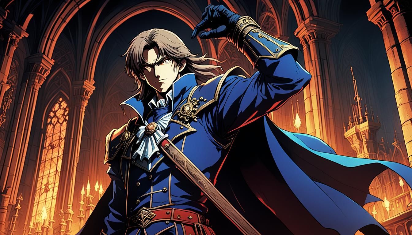 Anime Manga Scan in Studio Trigger Style