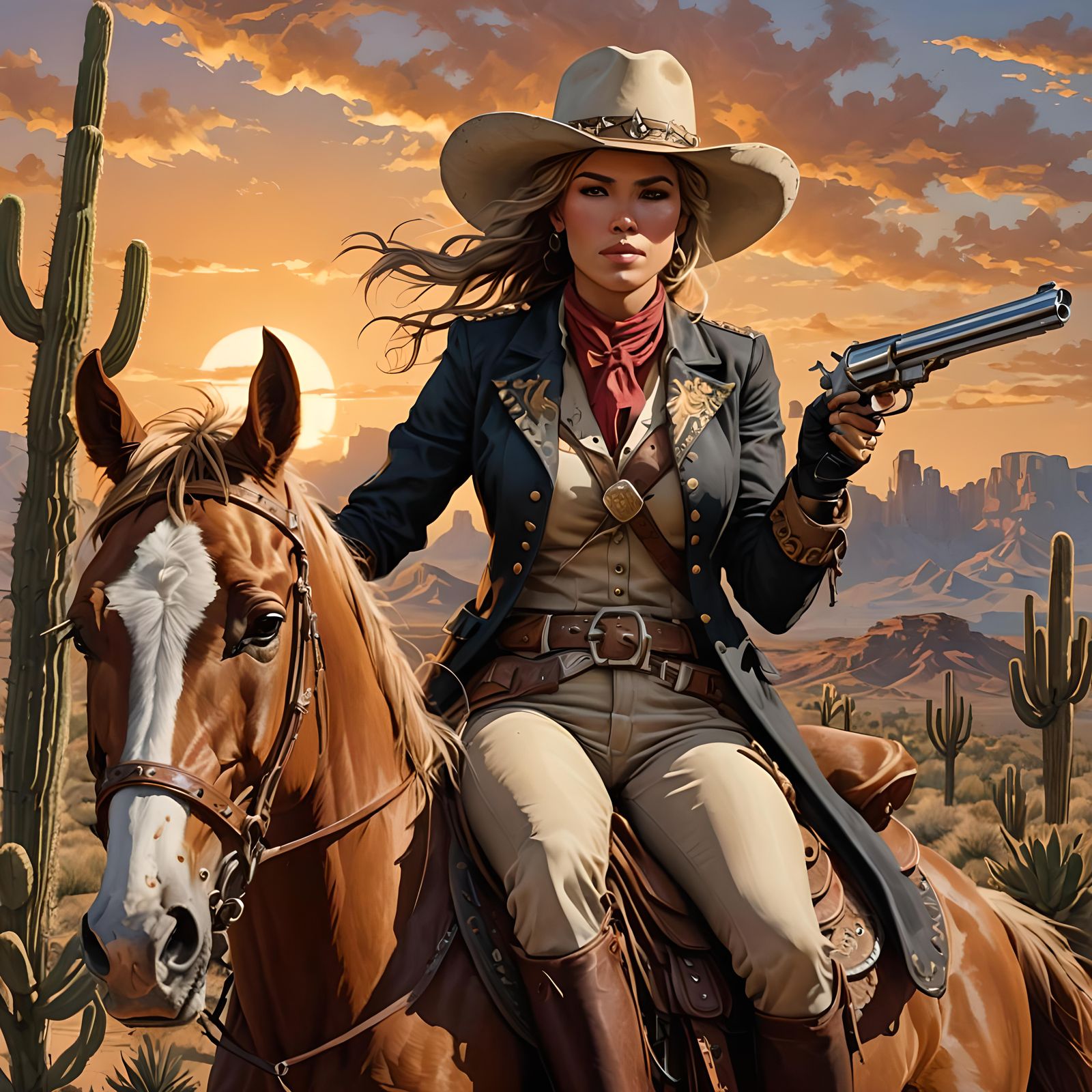 Calamity Jane : The Graceful Gunslinger