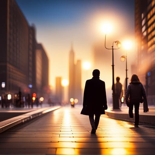 Night Street Photography with Bokeh and Natural Light