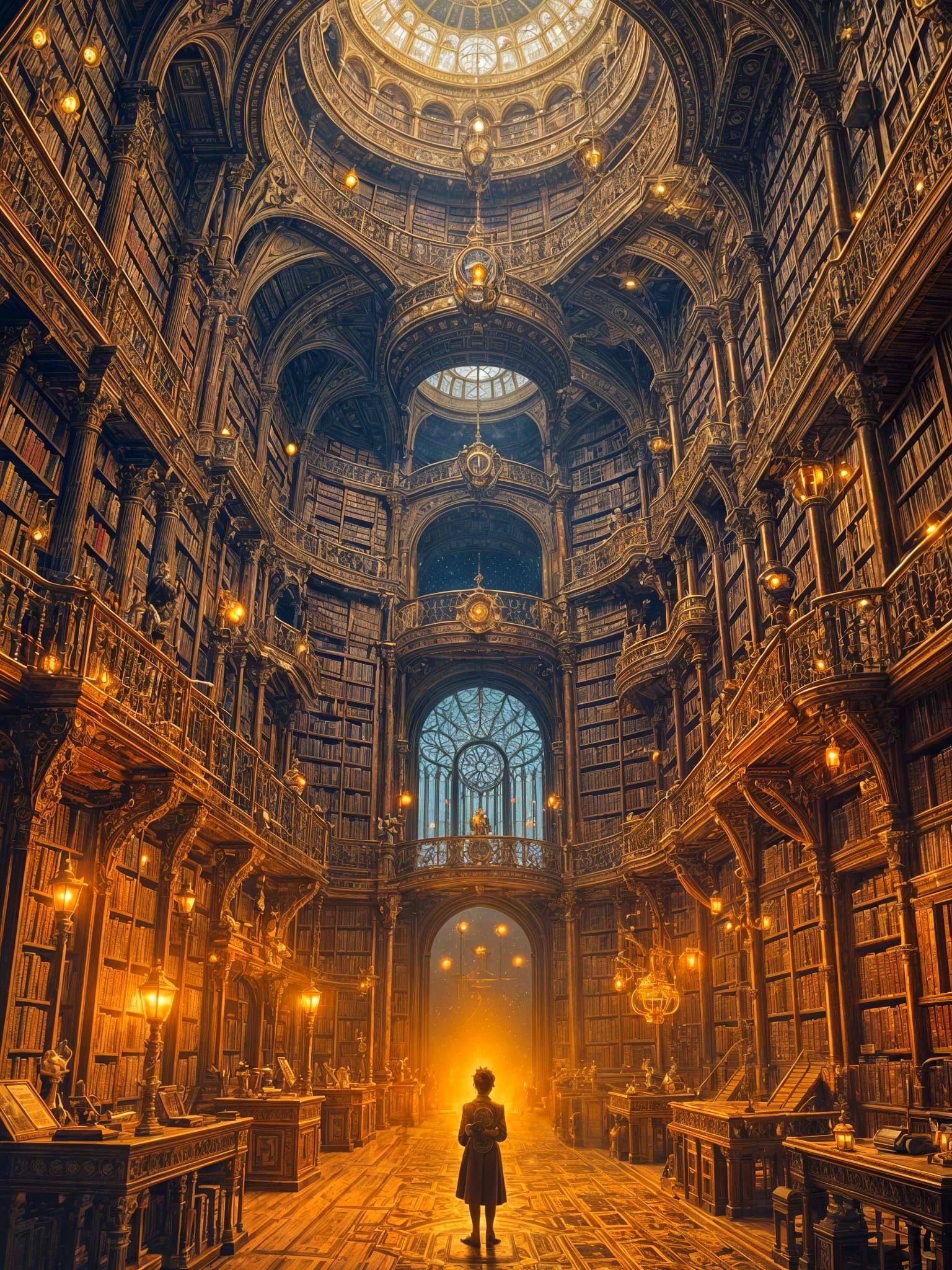 Prisoner of the Library