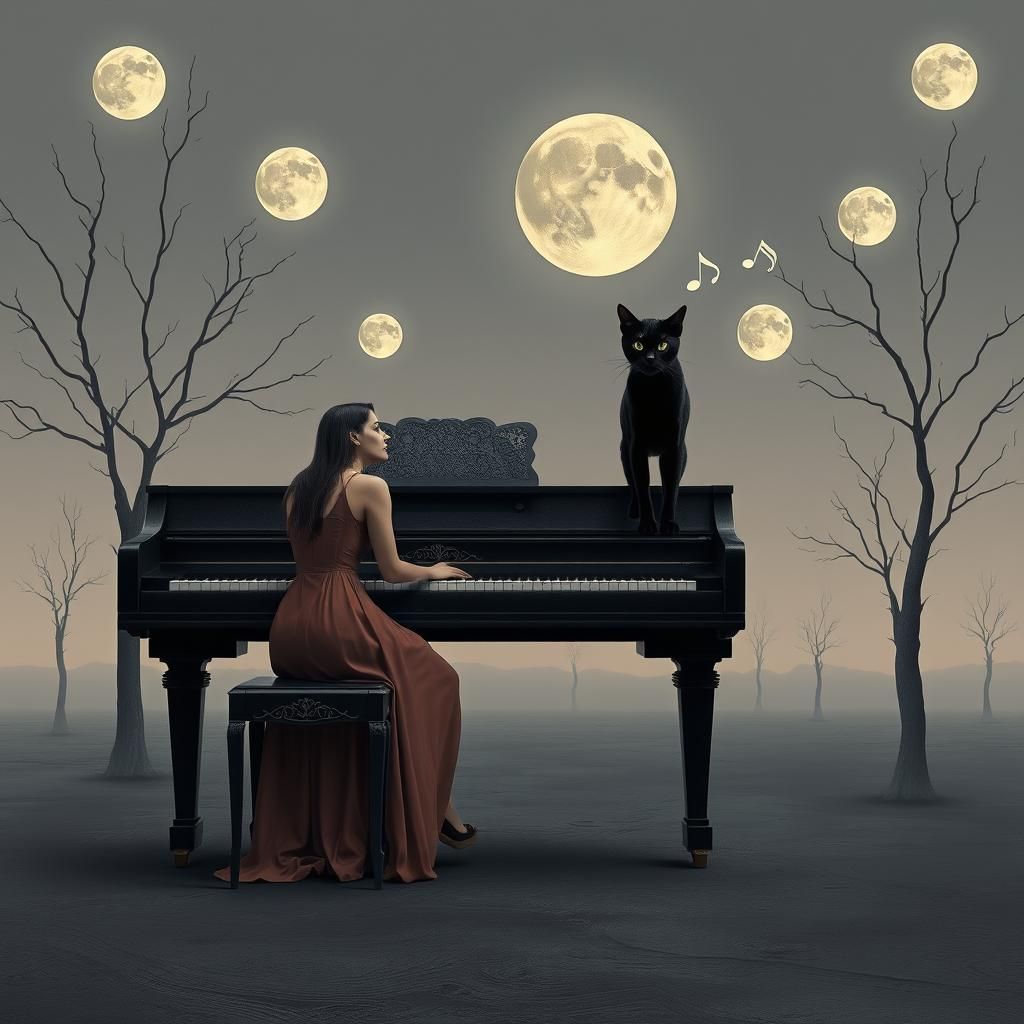 Musical moonscape 2