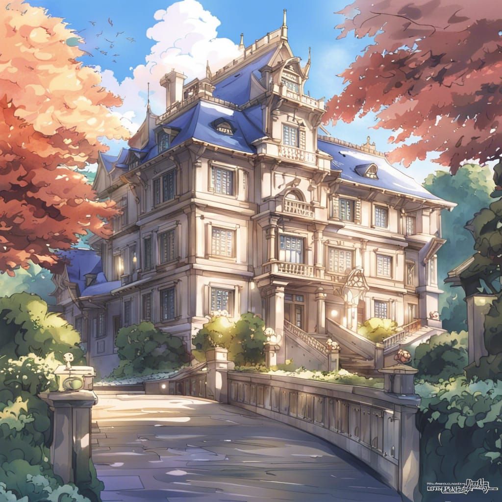 Opulent Mansion: Japanese-European Architecture in Anime Sty...