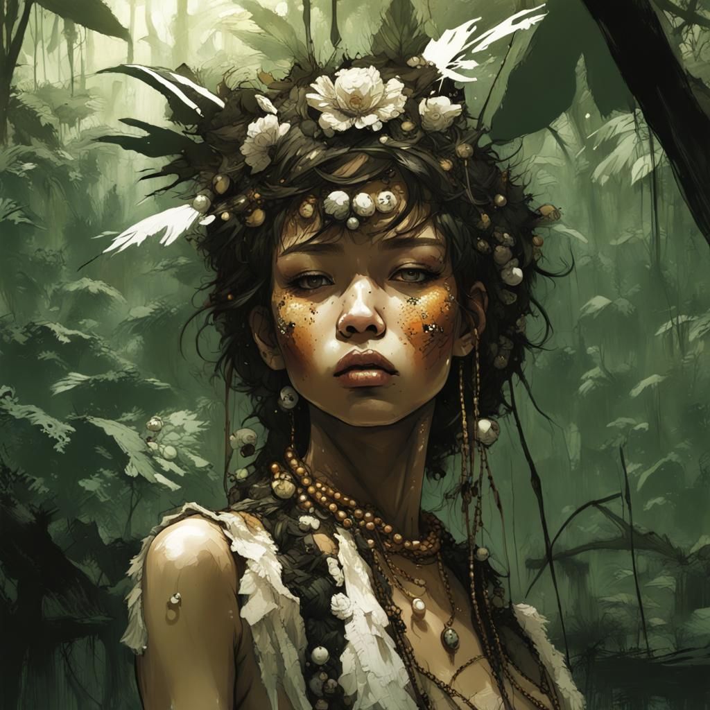 The lost jungle girl