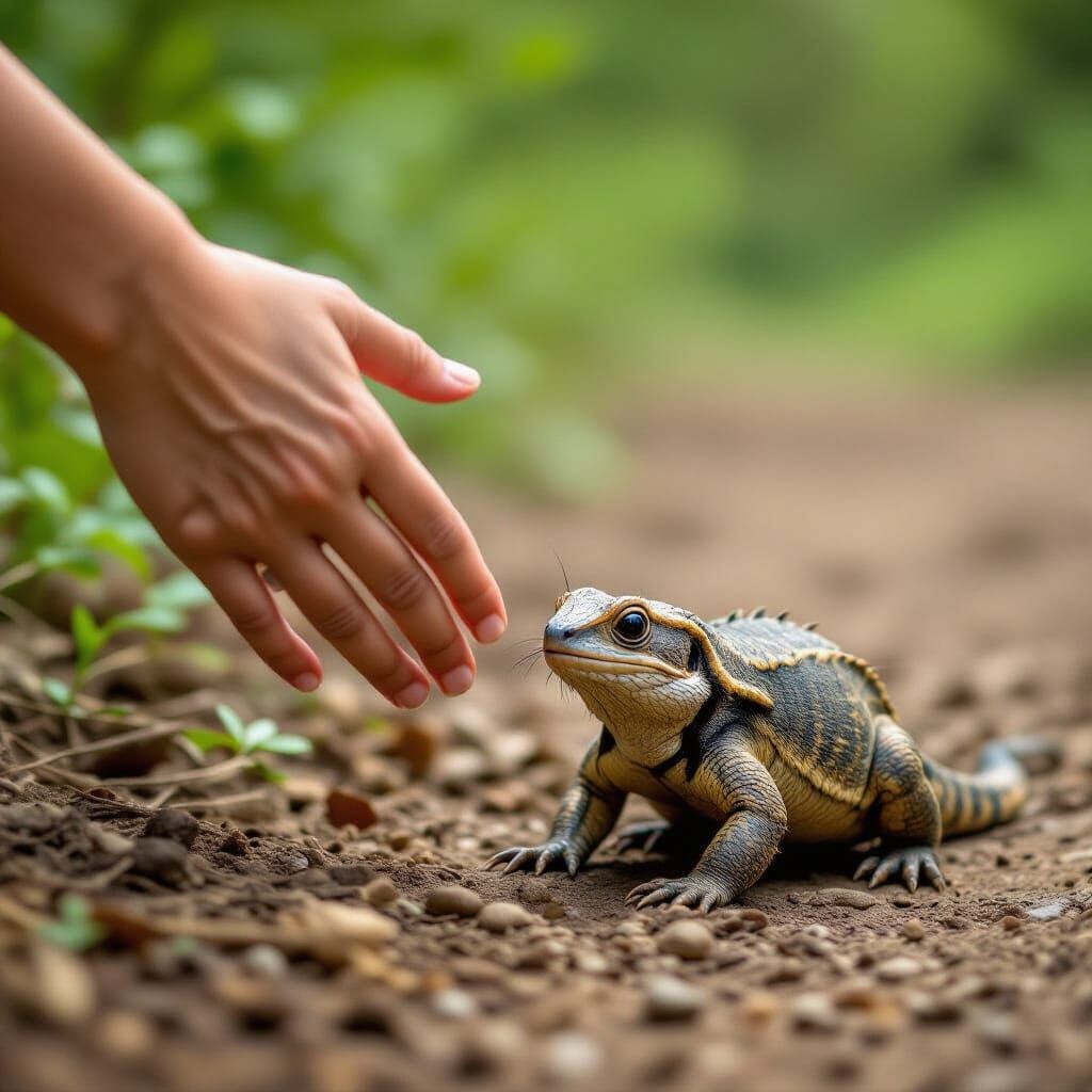 help a strange critter