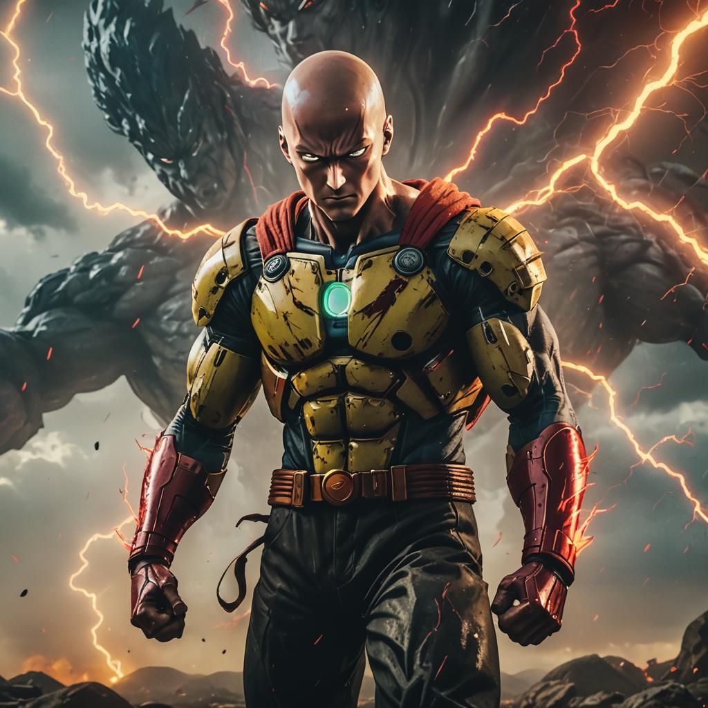 Epic Anime Clash: One Punch Man vs Goku