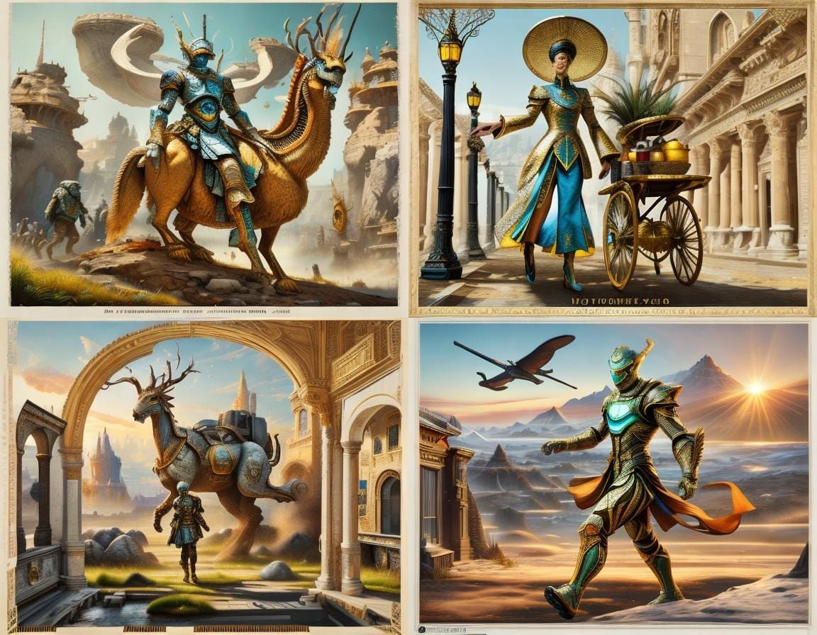 Futuristic Inspection: A Study in Modern Beauty