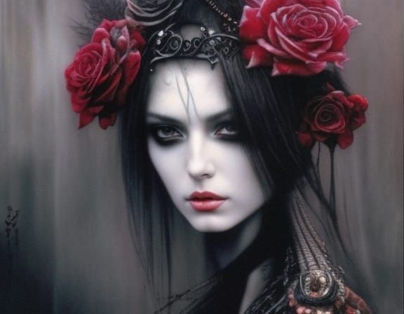 Gothic Eye in Dark Fantasy Style