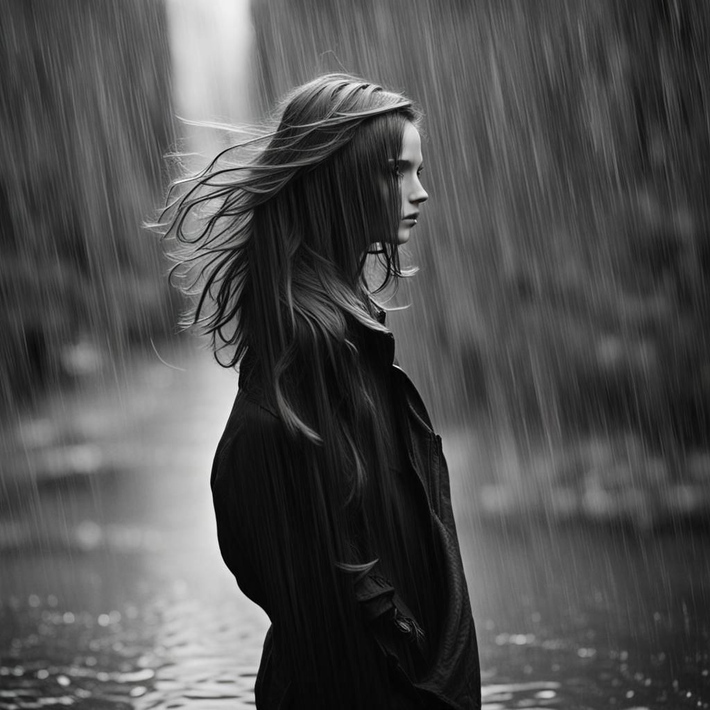 Angel in Rain: Capturing Motion in a Studio Photo