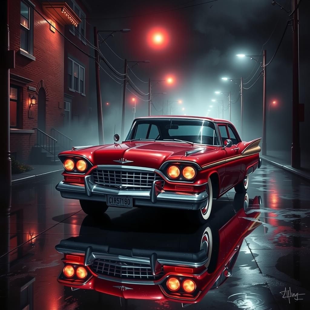 John Carpenter's Christine Possessed Car