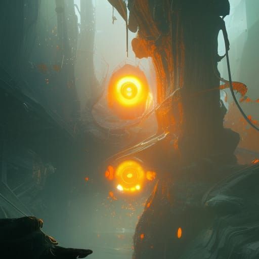 Dark Lost Hole: 8K Concept Art