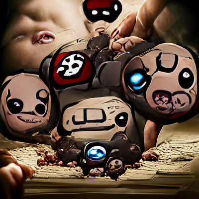 The Binding of Isaac Inspired Image