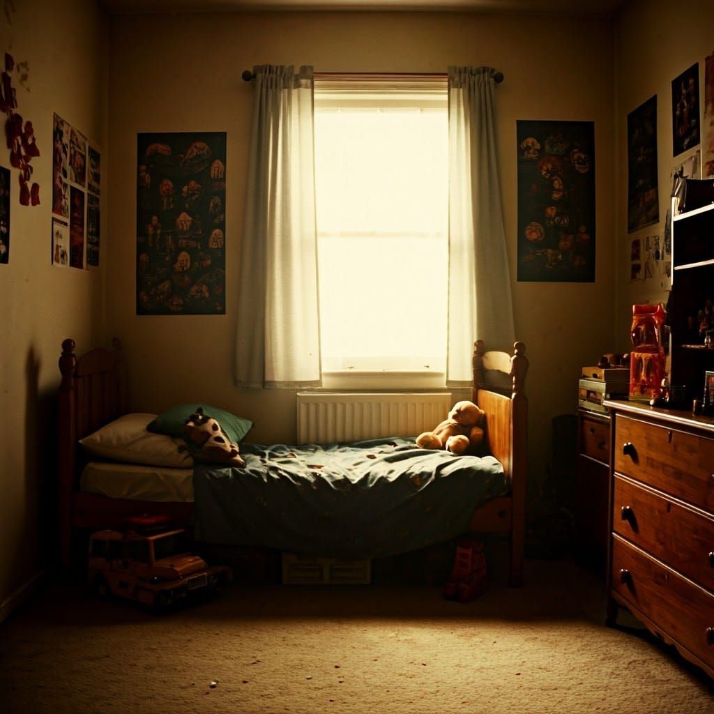 Cozy Kid's Bedroom in 2001 Modest American Home