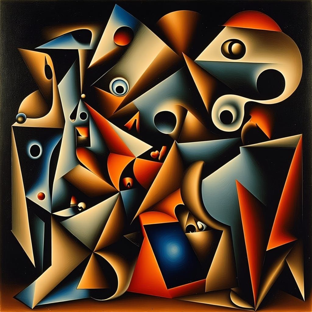 Baroque Masterpiece in the Style of Caravaggio