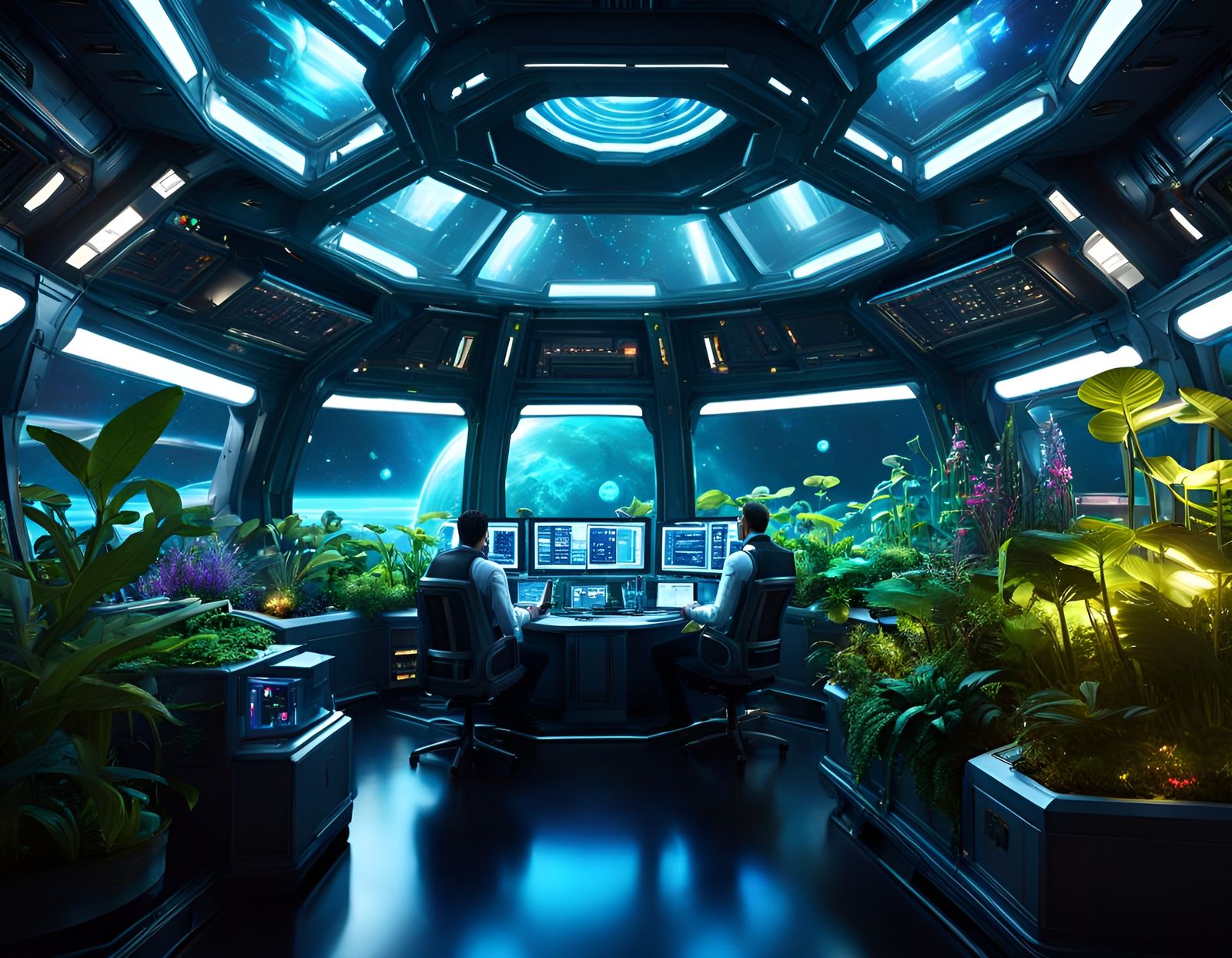 Working on a Spaceship