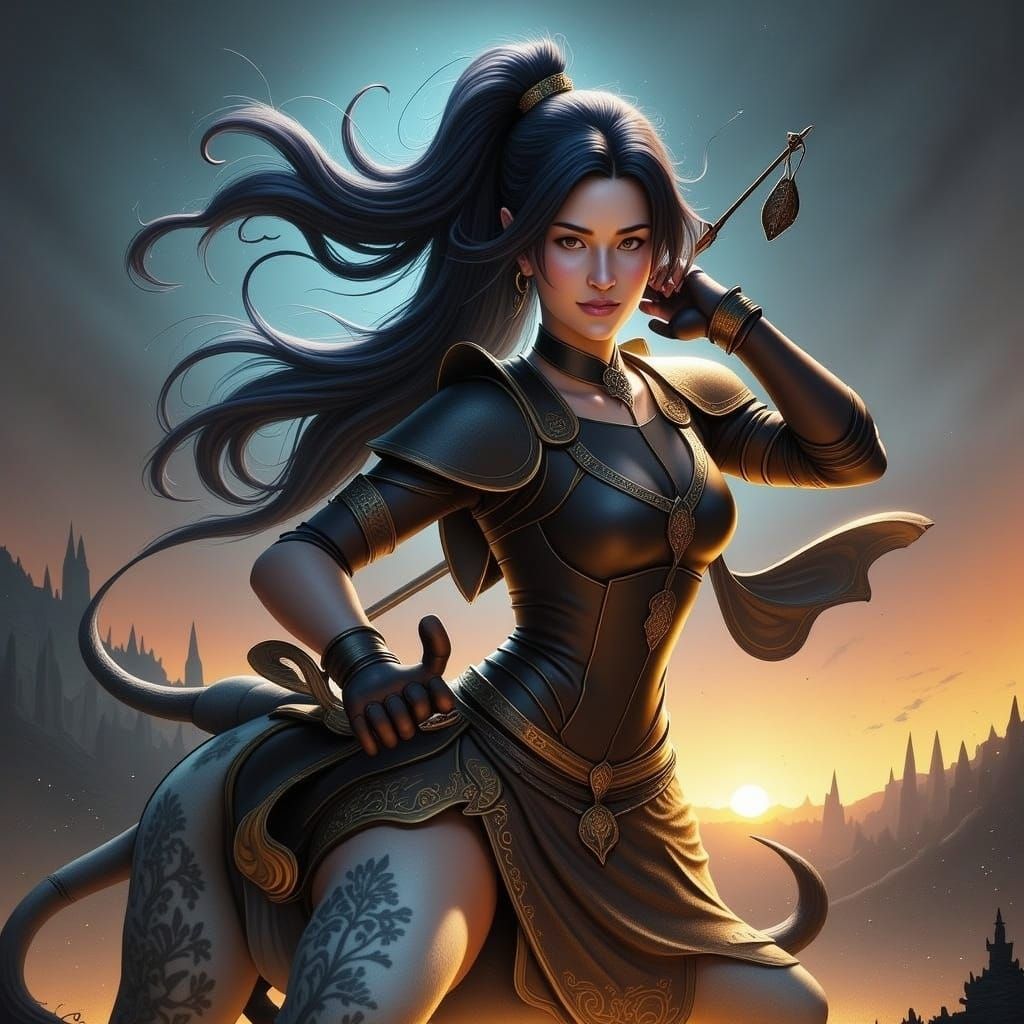 Fantastical Steed in Motion: Fanta-Steed Flux Style