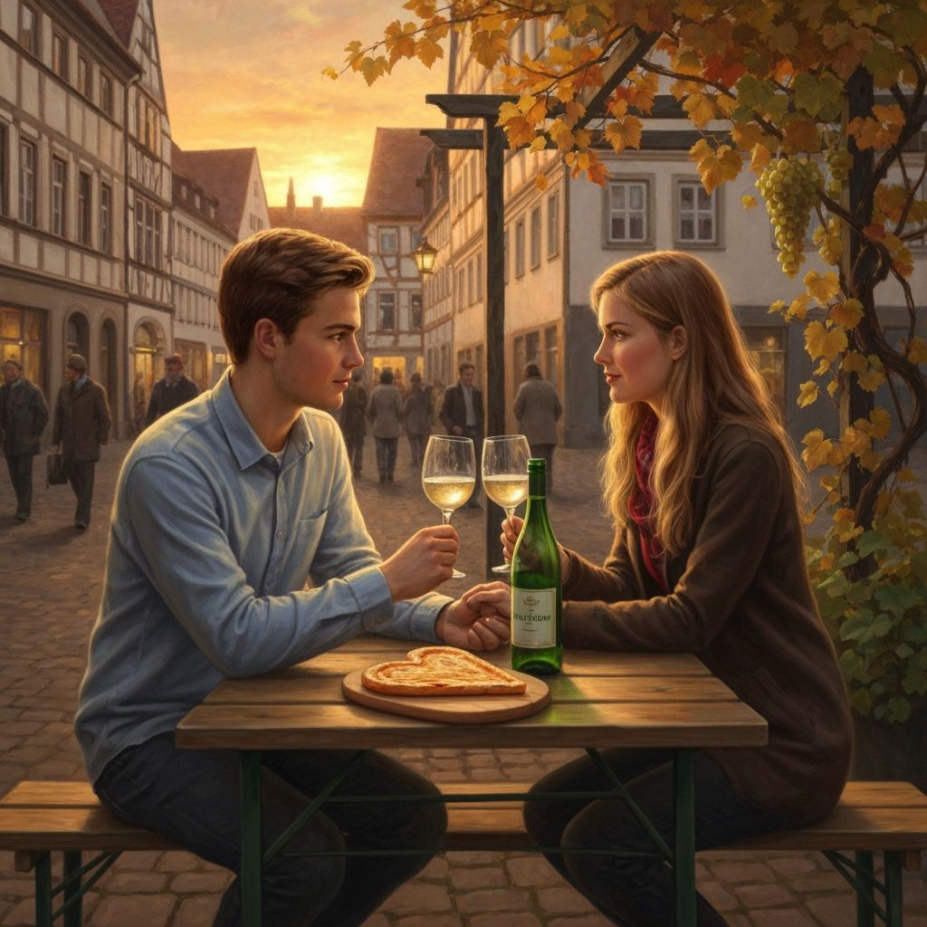 Romantic Autumn Evening in Rhineland-Pfalz