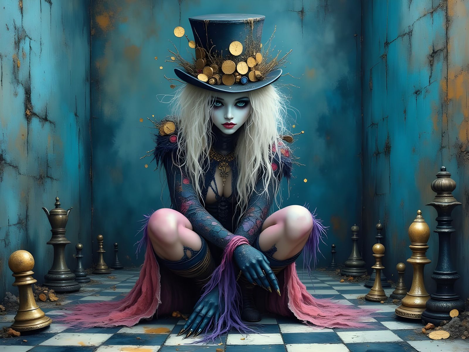 whimsy on a chess board