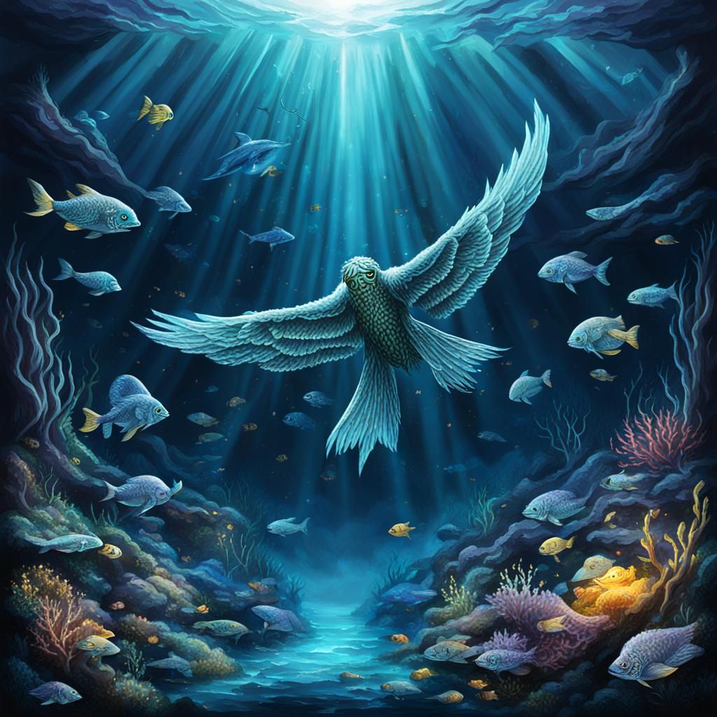 Ethereal Angel of the Deep