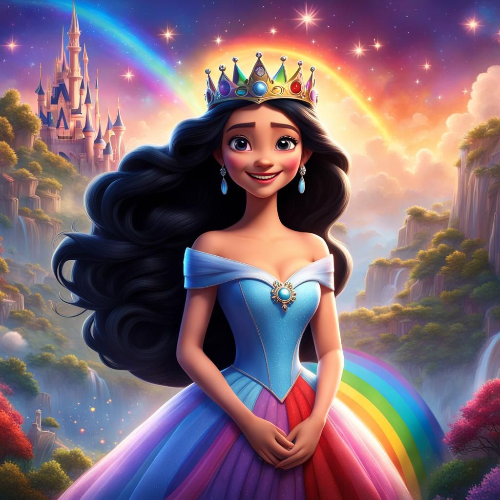 Disney Pixar Princess Movie Poster: "Liv"