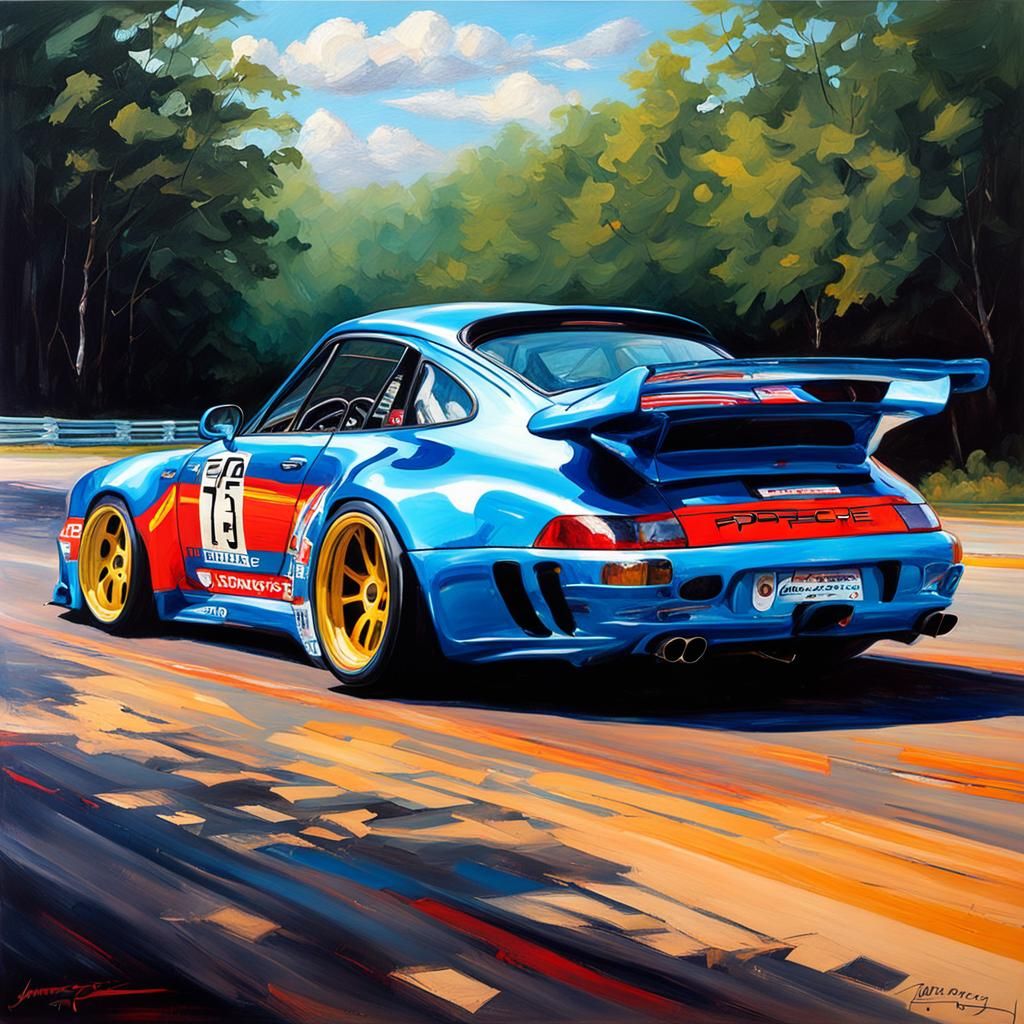 1995 Porsche 993 modified