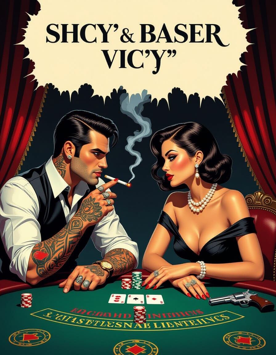 Noir Romance: Rocker and Heiress in Casino