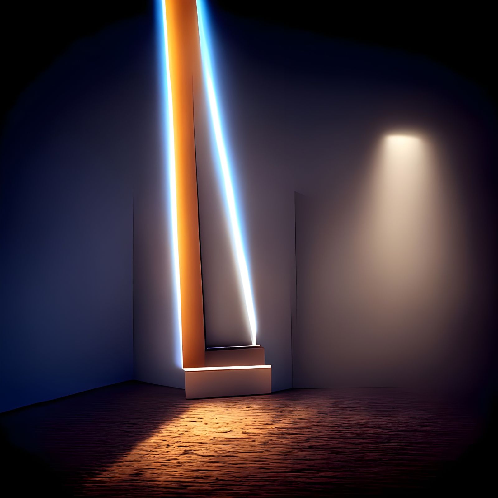 Poignant Minimalism: Stark Rendering with Light and Shadow