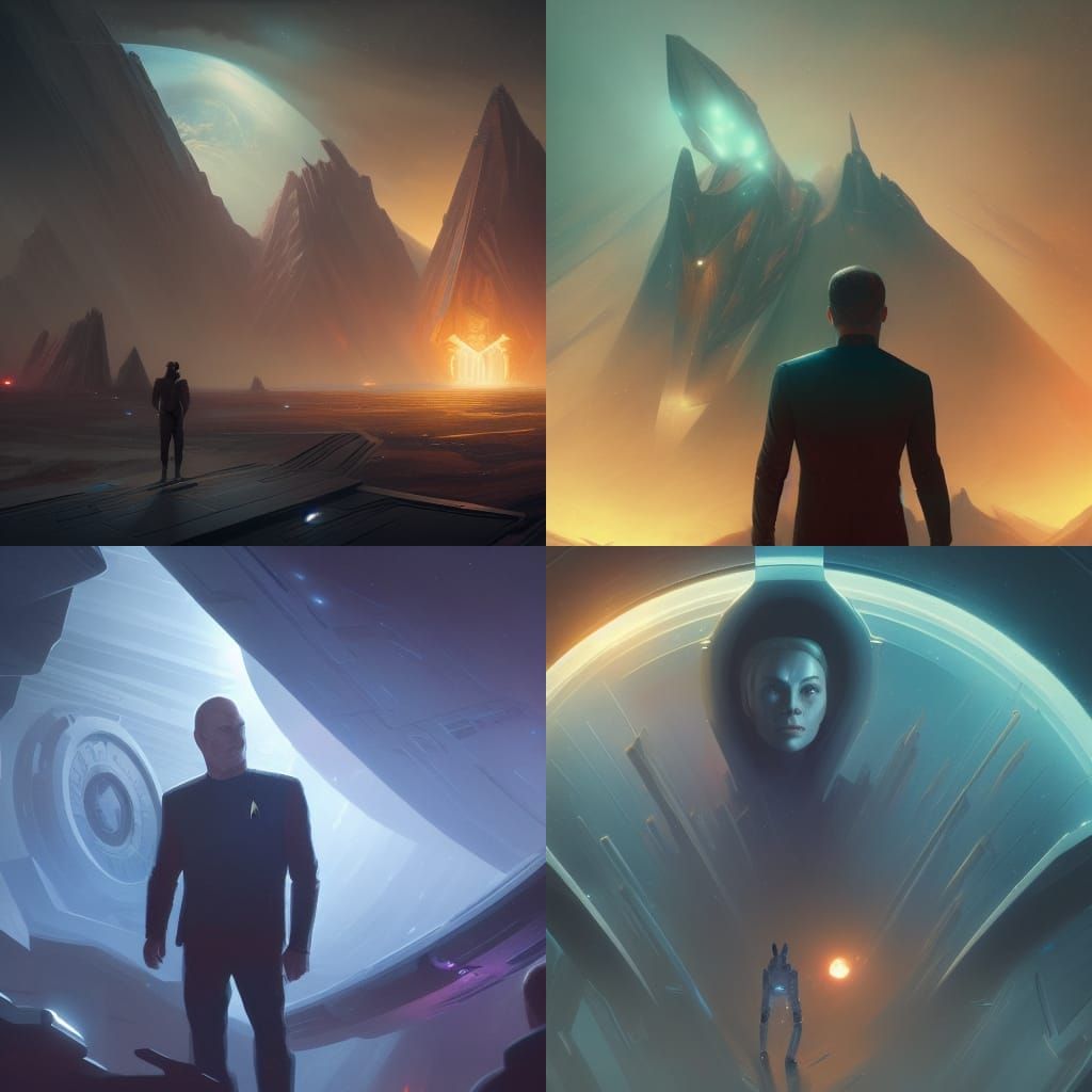 Dark Fantasy Star Trek Masterpiece in 8K Resolution