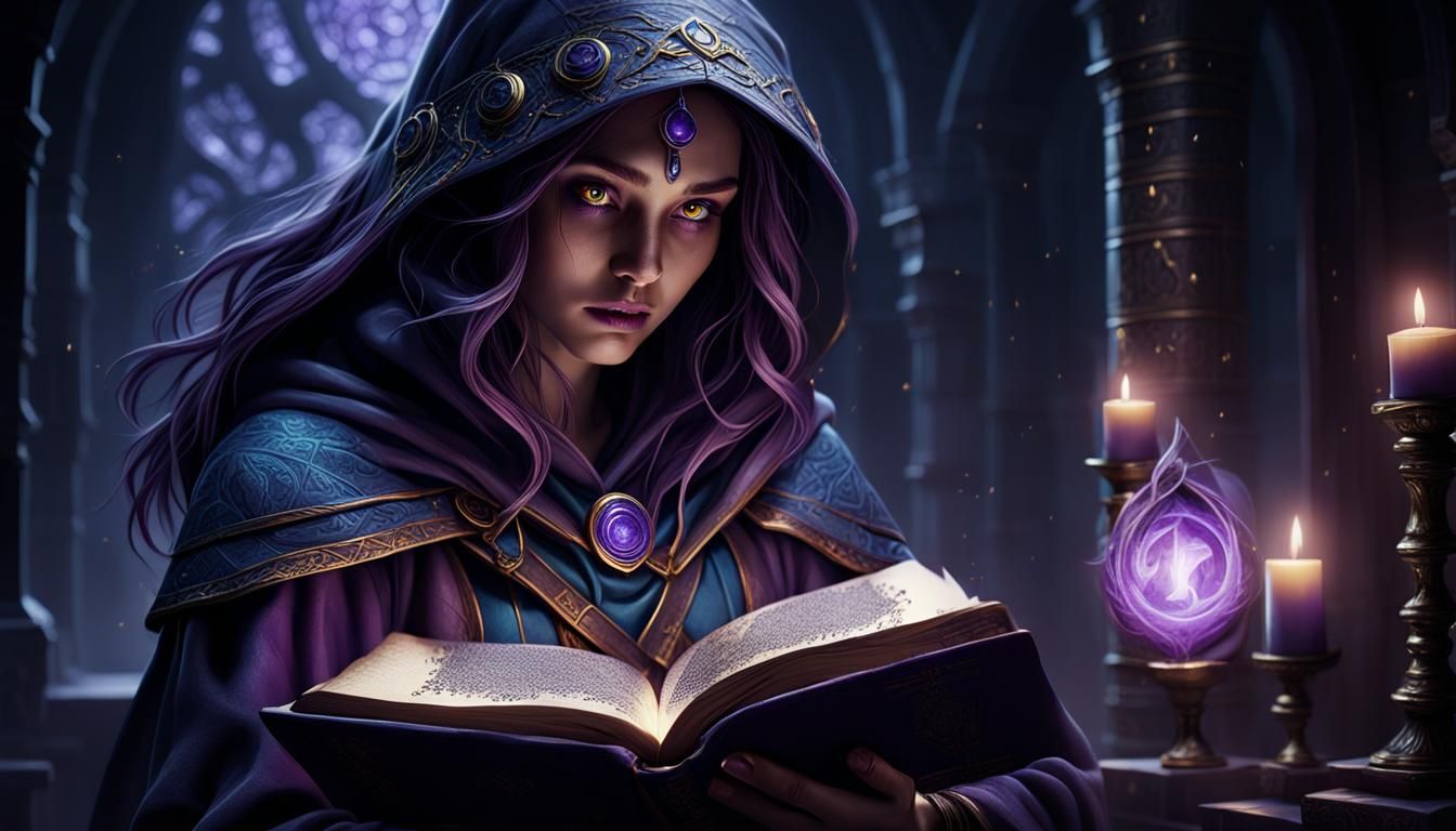 The lantern snuffed out completely, leaving the teenage girl...