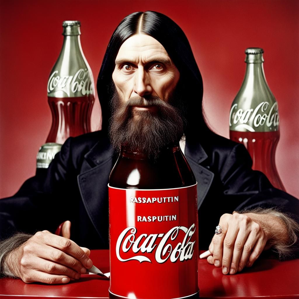 Rasputin Stars in Coca-Cola Advertisement
