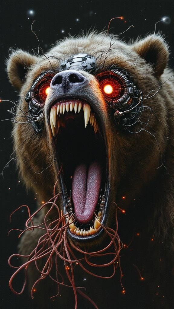 Cyber-werebear