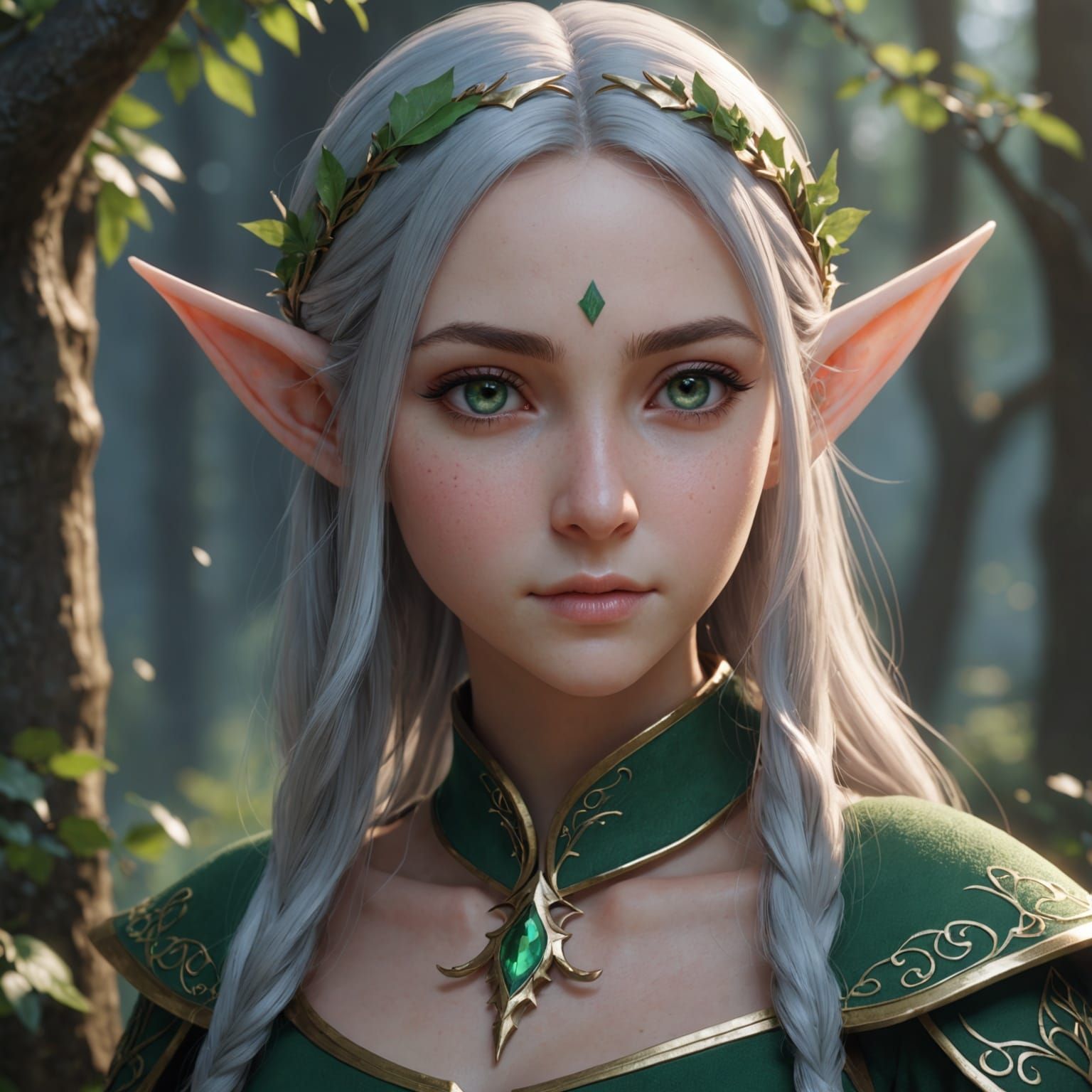 Princess Ashley, soon-to-be Queen of Elfia Kingdom