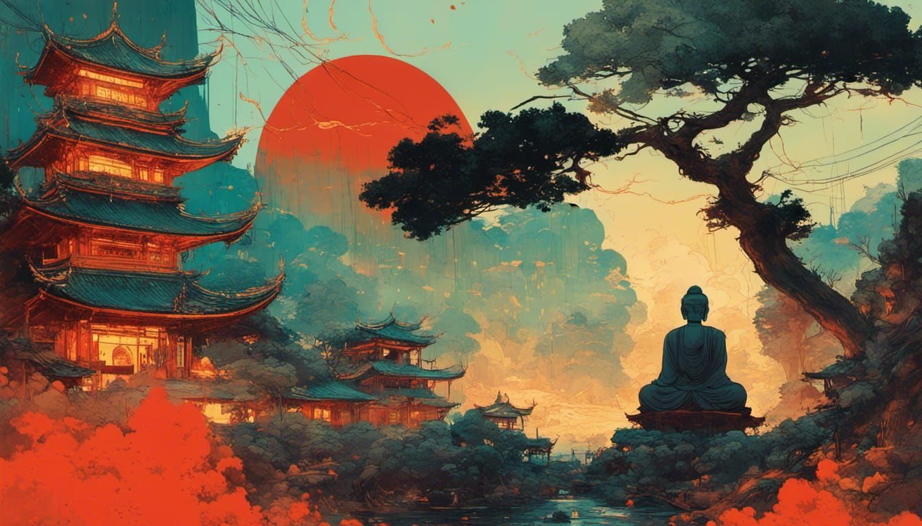 Intricate Vietnamese Buddha Photography