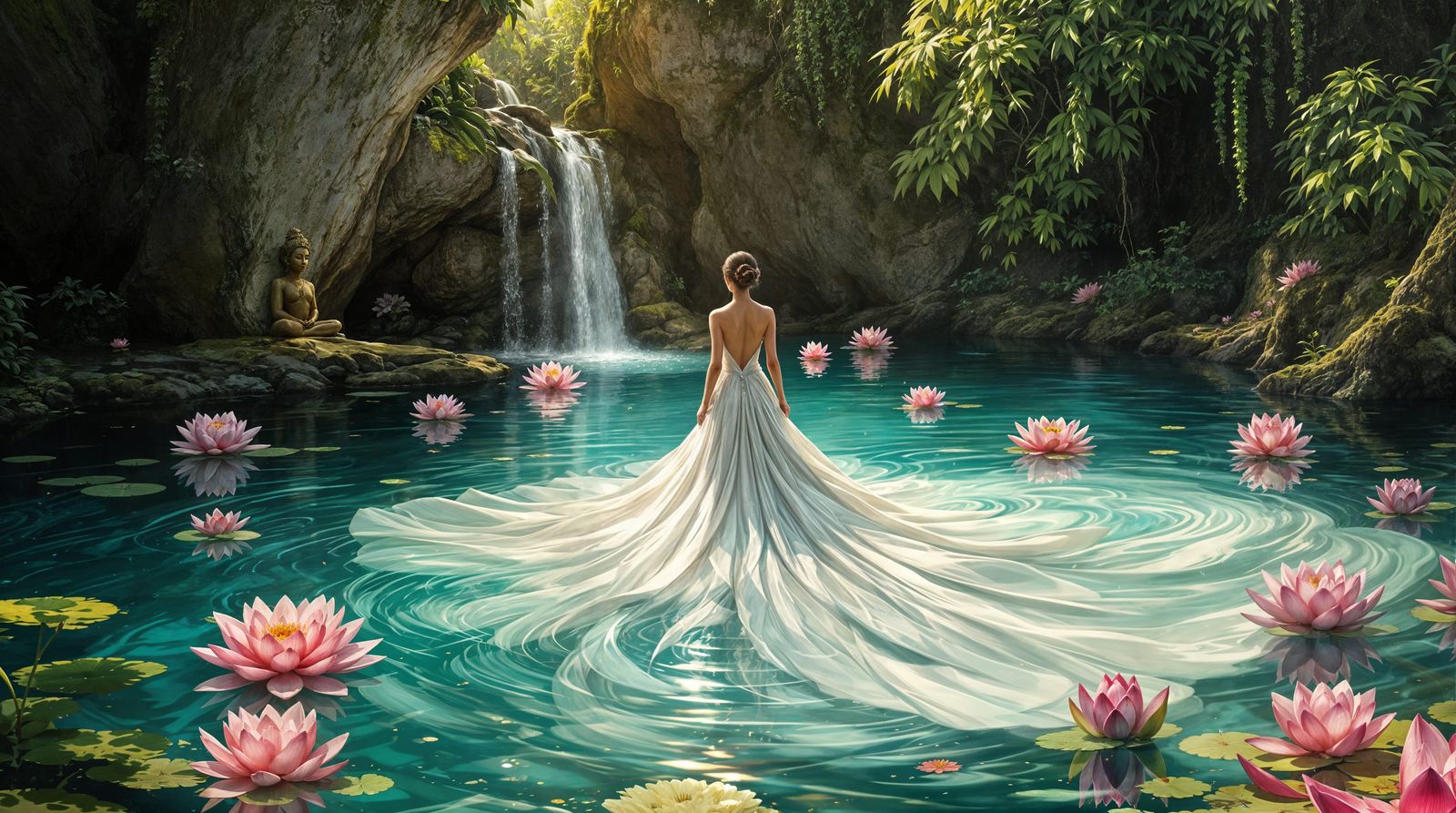 Ethereal Goddess of the Sacred Lagoon