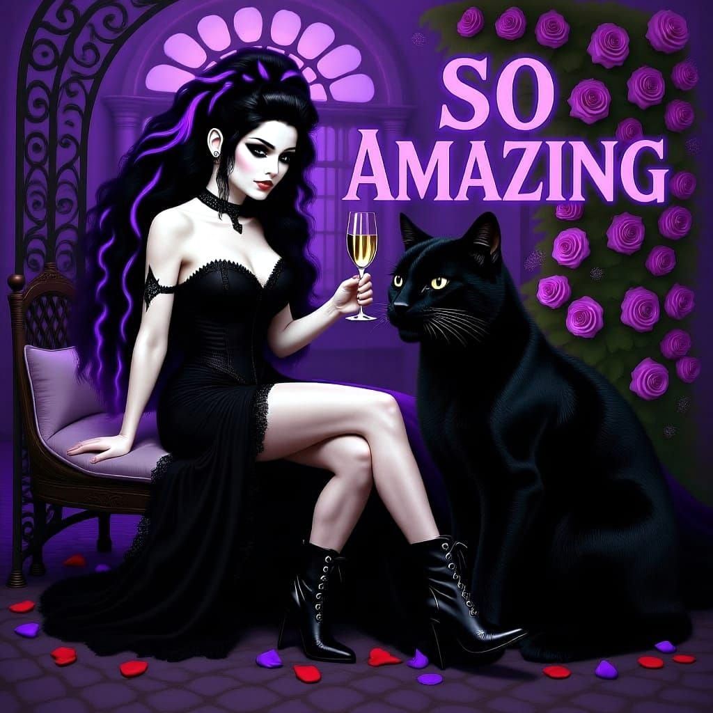 AI-Generated Woman with Pale Skin