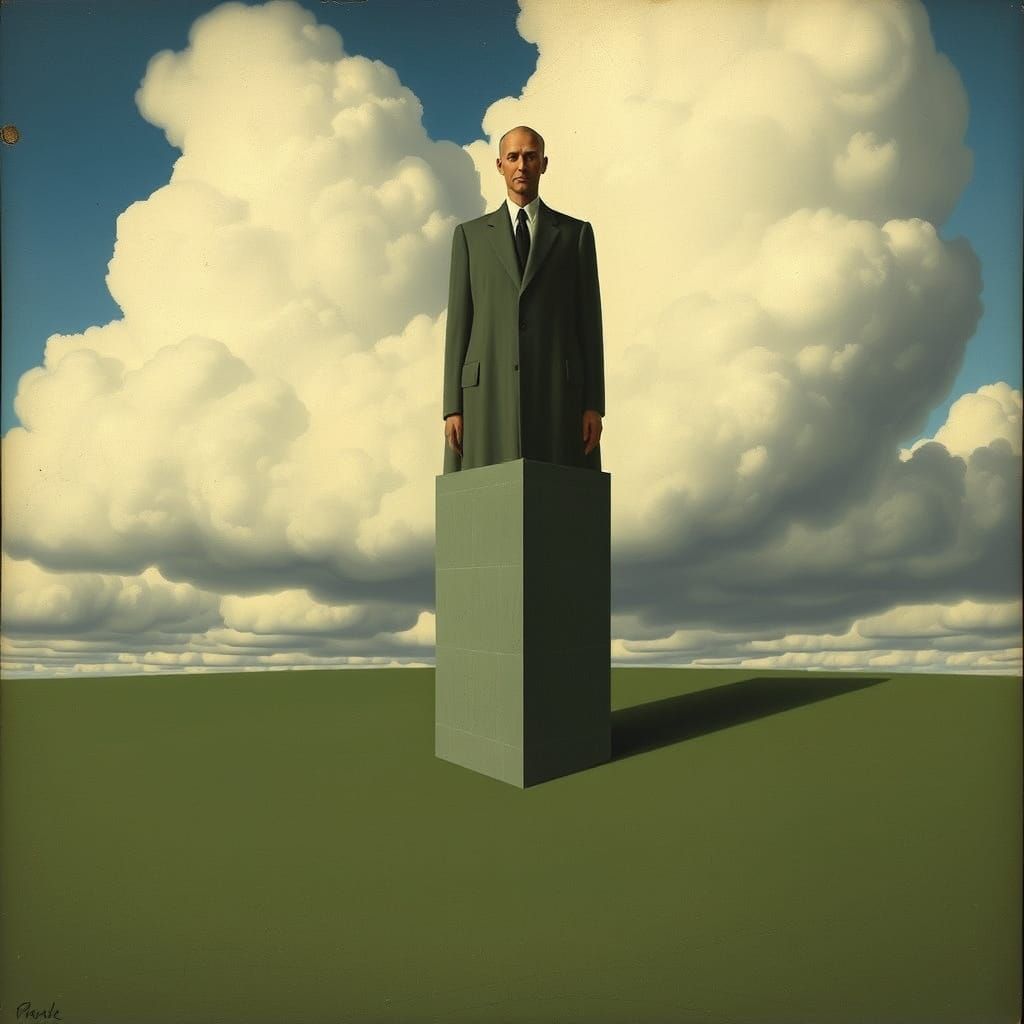 Surreal Venetian Scene Inspired by Old Masters