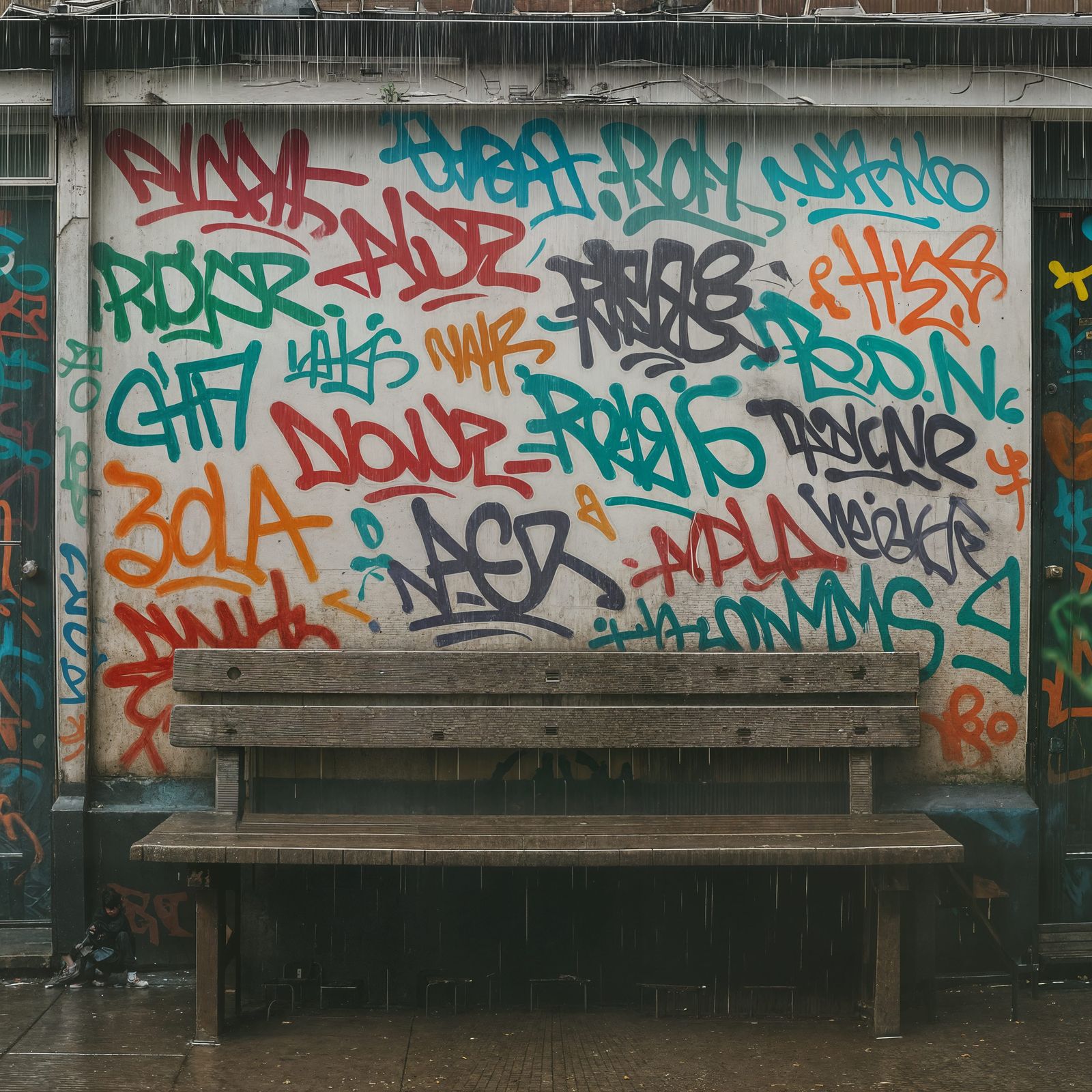 Gritty UK Youth Club Bench in Eggleston Style