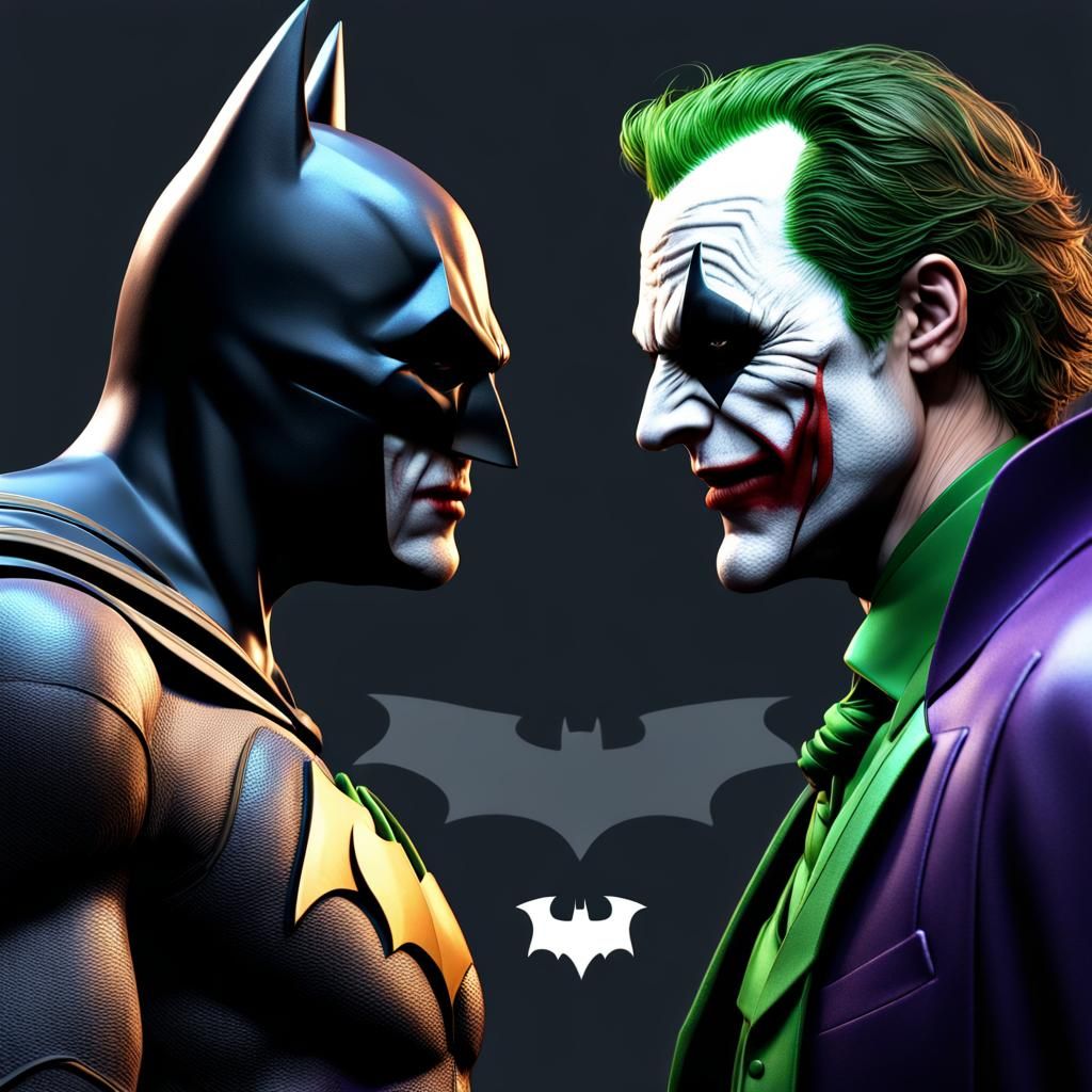 Batman vs Joker face-off