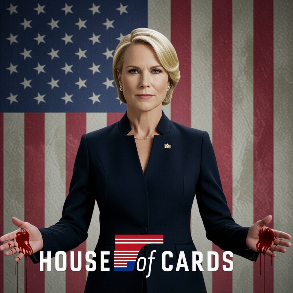 Robin Wright as President Hale: House of Cards Portrait