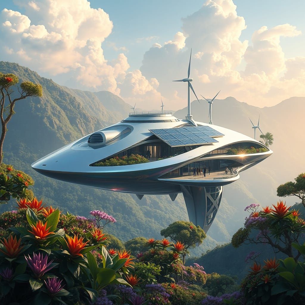 Sustainable Eco-Settlement in Harmony with Nature