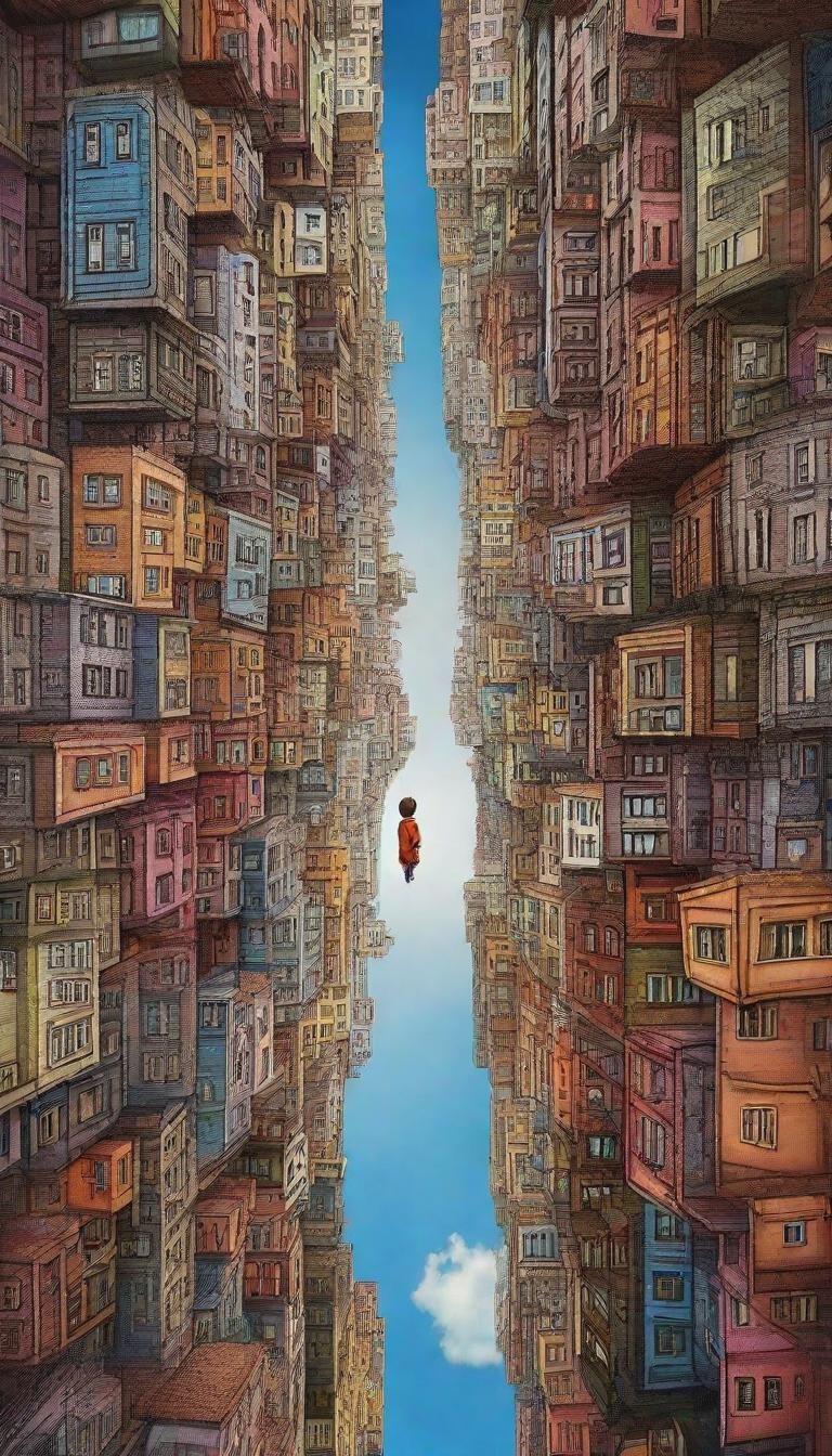 Distorted City of Dreams in Cosmic Space