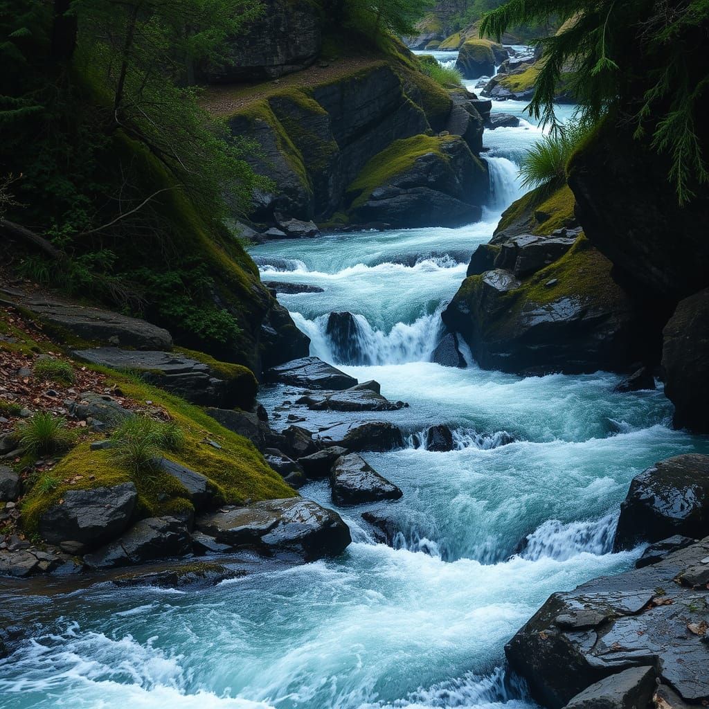 Streaming Rivers of Ecstasy: A Visual Depiction