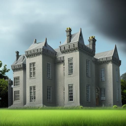 Glenridge Hall Castle: Epic Digital Matte Painting
