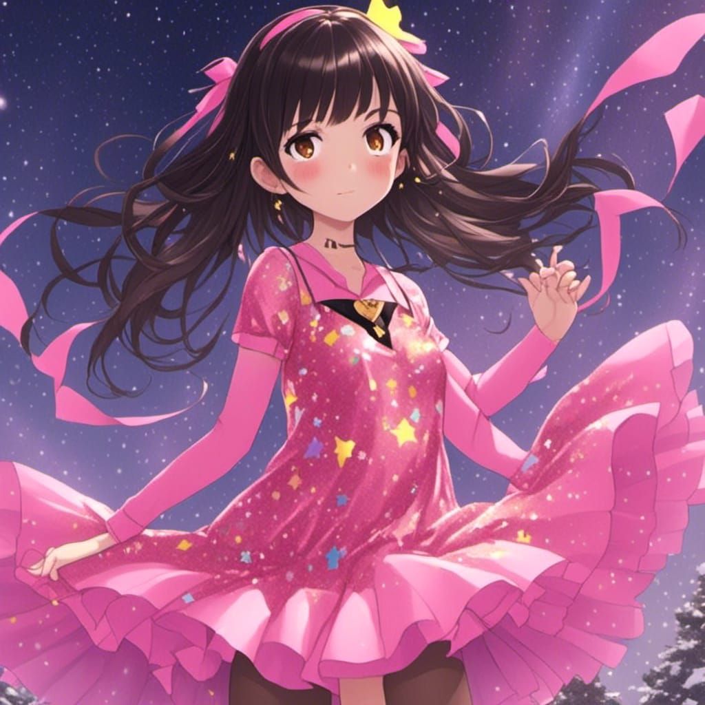 Girl in Pink Tutu, Fantasy Concept Art