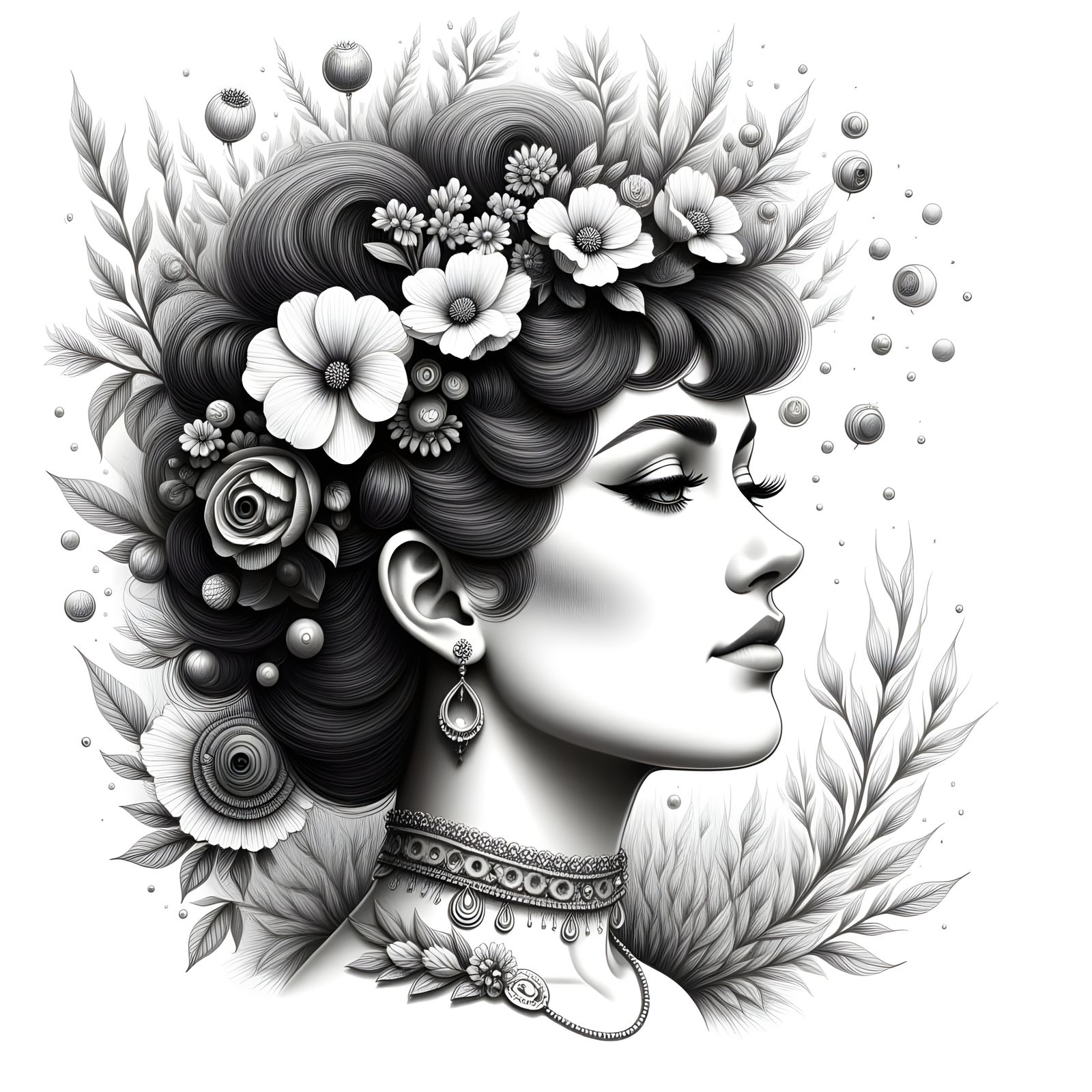 Whimsical Pencil Artwork