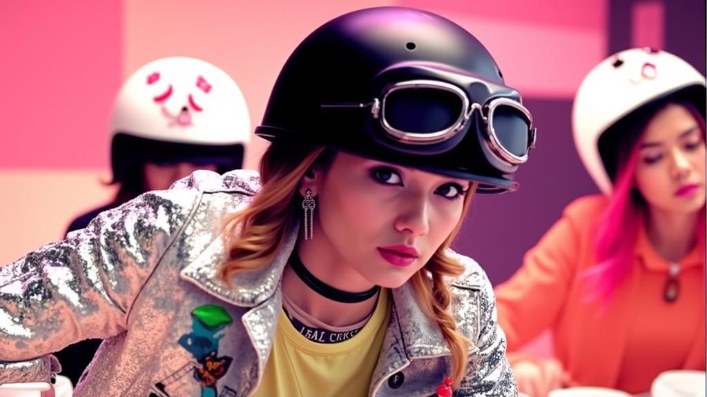 Lisa Blackpink Inspired Pop Art Portrait